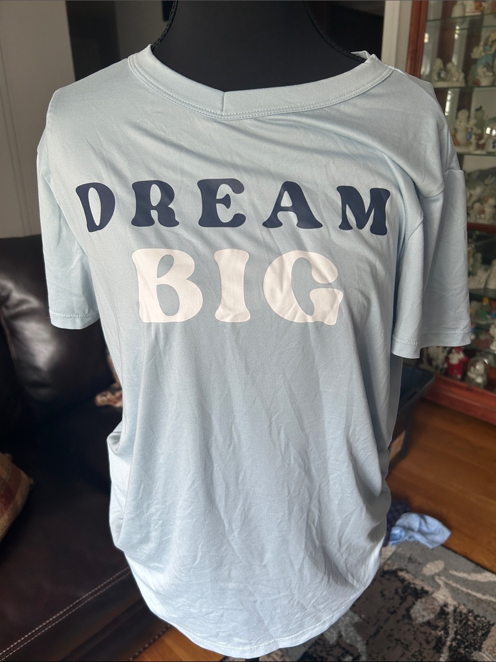 Light Blue Women's Pajama Top - Soft Sleepwear